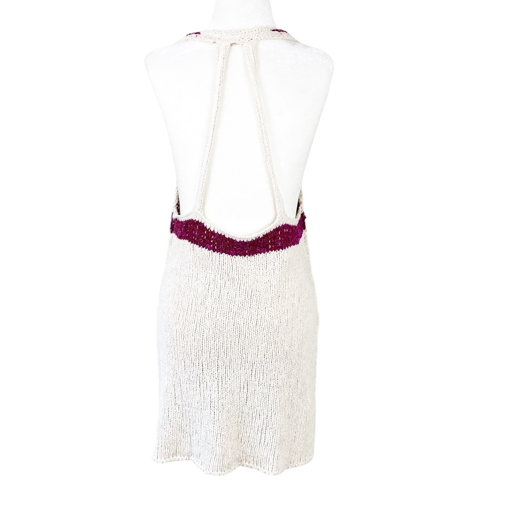 Free People Hold on Tunic in Ivory L
Sleeveless chunky knit 70s hippie - Picture 4 of 13